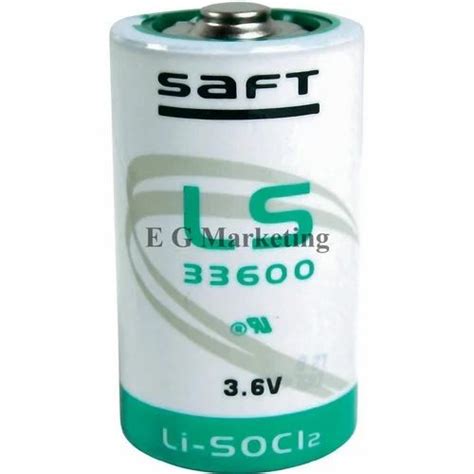 Lithium Thionyl Chloride Saft D Size Batteries Model Name Number Ls