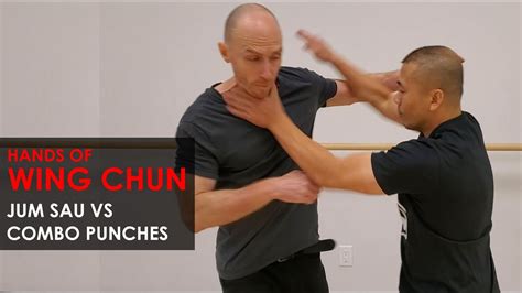 Solo Training Drills Jum Sau Vs Combo Punch Wing Chun Kung Fu