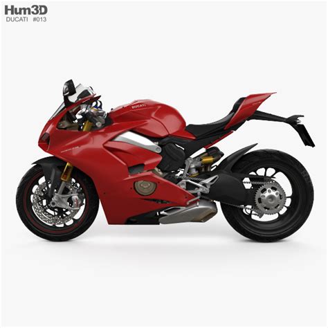 Ducati Panigale V4S 2018 3D Model Vehicles On Hum3D