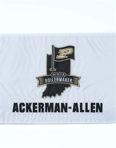 SOUVENIR PIN FLAG - Birck Boilermaker Golf Complex