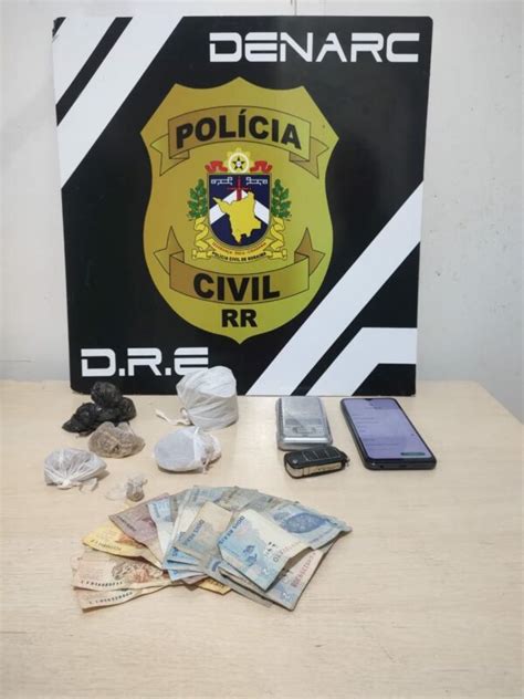 Albergado Por Tr Fico Tenta Fugir De Policiais E Acaba Preso Drogas