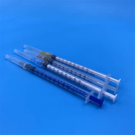 Disposable Syringe Luer Lock Slip Lock Syringe With Needle With CE And