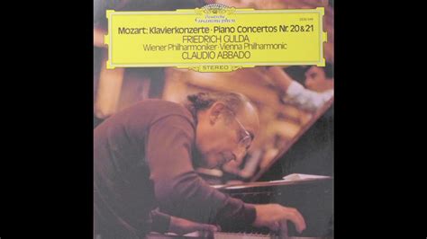 Friedrich Gulda Wiener Philharmoniker Abbado MOZART Piano Concertos