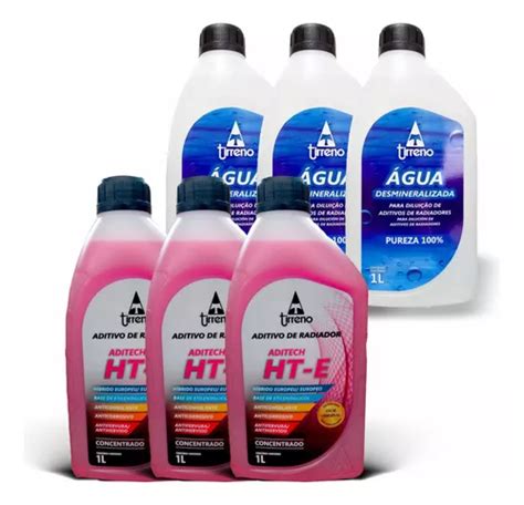 Kit Aditivo Radiador Concentrado Ht E Homologado Azul L Parcelamento