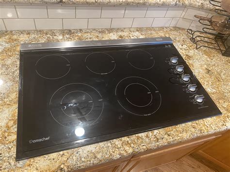 14 Mo Finance AMZCHEF Electric Cooktop 36 Inch Built In Electric