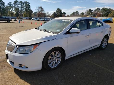 2012 BUICK LACROSSE For Sale TX LONGVIEW Mon Dec 18 2023 Used