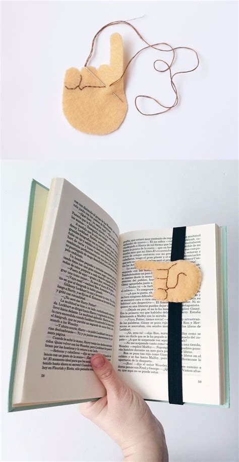 Haz El Marcalibros M S Creativo Hacer Separadores De Libros