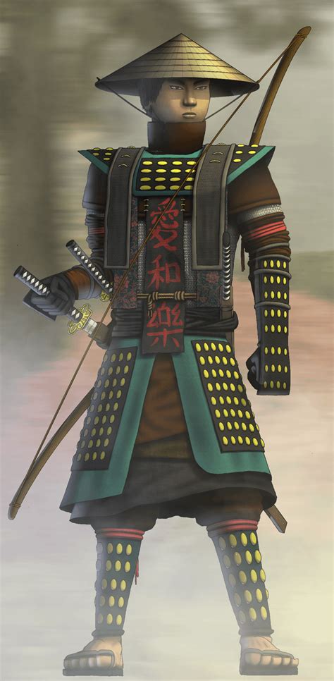 [Art] I drew my friends samurai for a 3.5 campaign starting in 4 months ...