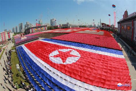 Parade And Demonstration Held To Mark Dprk S Birthday North