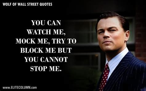 61 The Wolf of Wall Street Quotes That Will Make You Rich | EliteColumn