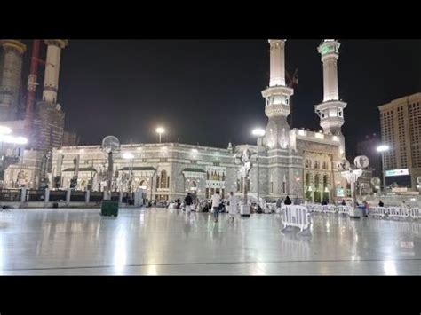 Today Live Fajr Azan At Masjid Al Haram Beautiful View Of Haram