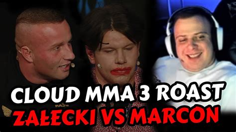 NITRO OGLĄDA CLOUT MMA 3 ROAST ZAŁĘCKI vs MARCOŃ vs WIELKI BU YouTube