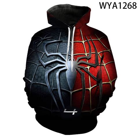 Bluza Bluzy Z Kapturem Spider Man Spiderman Oficjalne