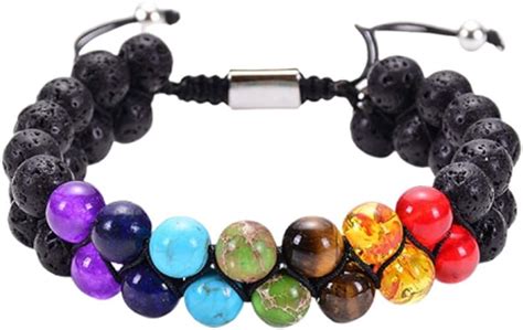 Zhppac Brazaletes Mujer Pulsera Hombre El Estr S Con Cuentas Pulsera