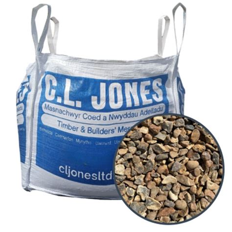 C L Jones Bulk Bag Of Golden Gravel 20mm