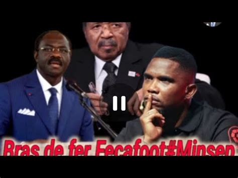 Bras De Fer FECAFOOT Et MINSEP La Chronique Du Dr Aristide Mono YouTube