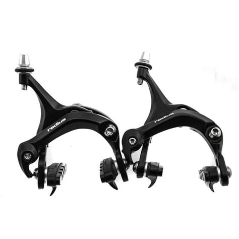 Promax Radius Road Bike Caliper Brakeset Front Rear Black Aluminum