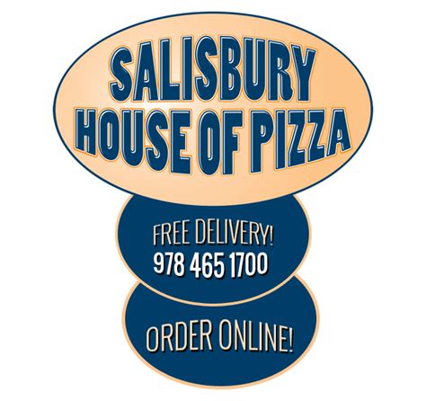 Salisbury House Of Pizza Takeout Restaurant Pizza Pasta