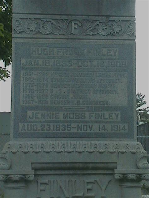 Jennie Renfro Moss Finley M Morial Find A Grave