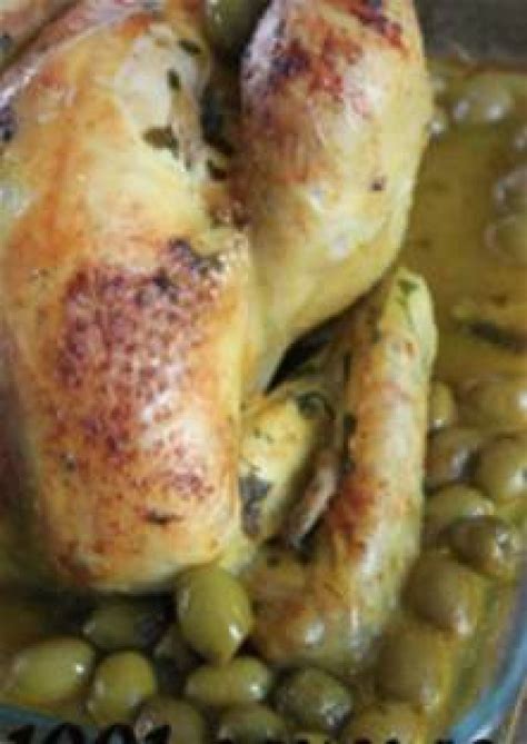 Poulet La Marocaine Farci Aux Vermicelles Chinoises