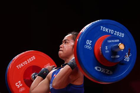 Weightlifter Hidilyn Diaz 55KG Wins First Olympic Gold 54 OFF