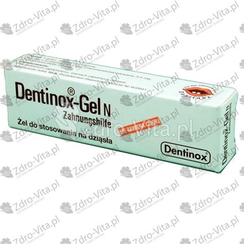 Dentinox Gel Zahnungshilfe tuba 10 g i - Apteka Internetowa Zdro-Vita