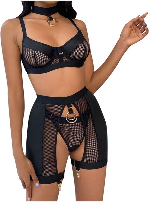 Amazon Zzalalana Pc Naughty Lingerie Matching Sets Women S