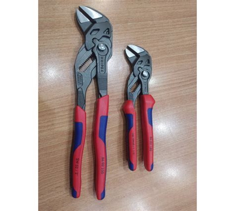 Переставные клещи гаечный ключ Knipex 40 мм 1 1 2 L 180 мм серые 2 к ручки Kn 8602180