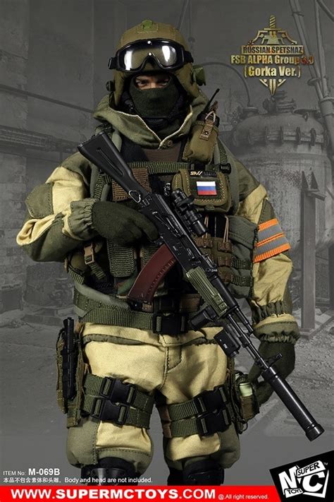 Russian Spetsnaz Fsb Alfa Group 30 Gorka Version 16 Accessory By