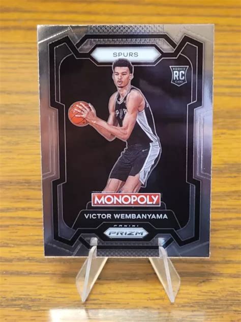 CARTA ROOKIE 2023 24 Prizm Monopoly Victor Wembanyama 81 San