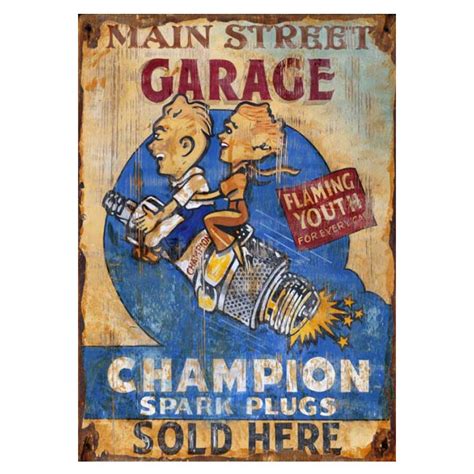 Personalized Garage - Custom Personalized Signs - Vintage Garage Signs