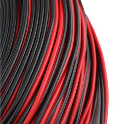 Loud Speaker Cable Red Black 2x 075 Mm² 1m To 100m Excellent