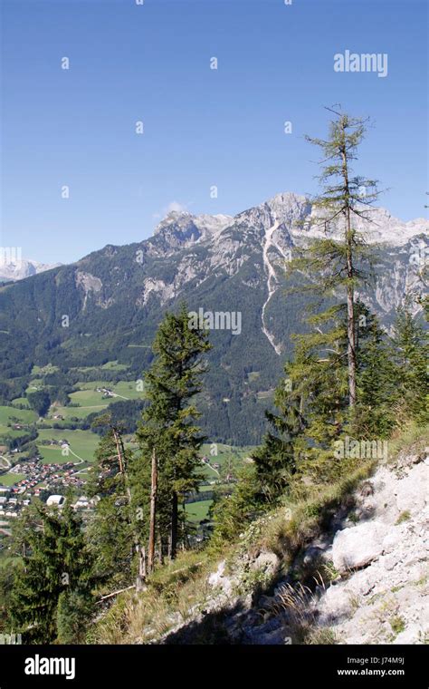 hiking in the alps Stock Photo - Alamy