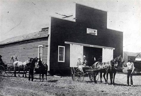 Livery Stable At N 6th St Ott Historical Photograph Collection