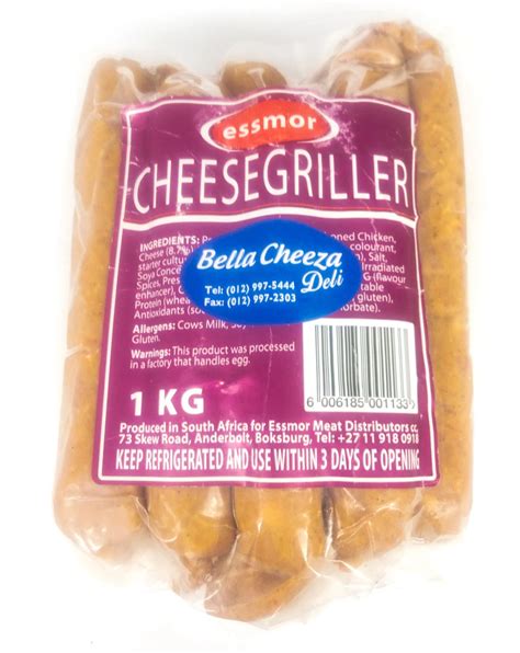 Cheese Grillers Jumbo Kg Bella Cheeza Deli