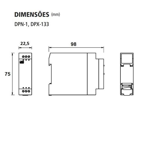 Rele De N Vel Inferior Vca Naf Dpn Digimec Simecol