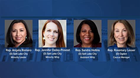 All Women Leadership Team For Utahs House Minority Caucus