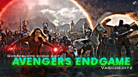 Avengers Endgame Portal Open Goosebumps Scene Edit Avengers Status