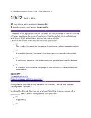 SCI 200 Environmental Science Unit 1 Final Milestone 1 Docx SCI 200