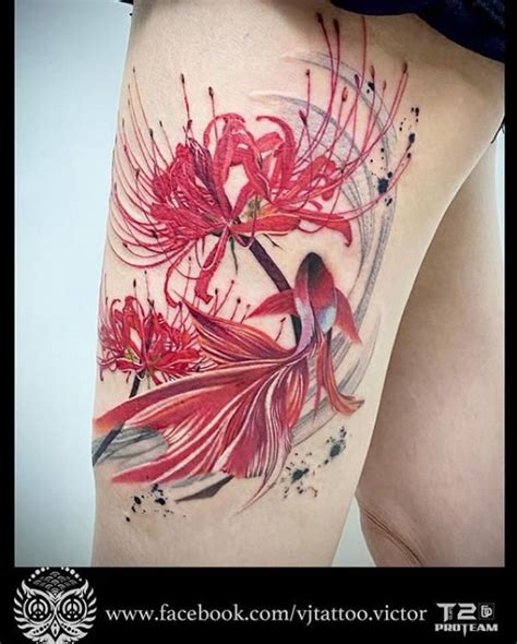 Unveiling The Beauty And Symbolism Of Spider Lily Tattoos Art And