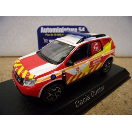 Renault Dacia Duster Secours Medical Moselle Pompiers Norev