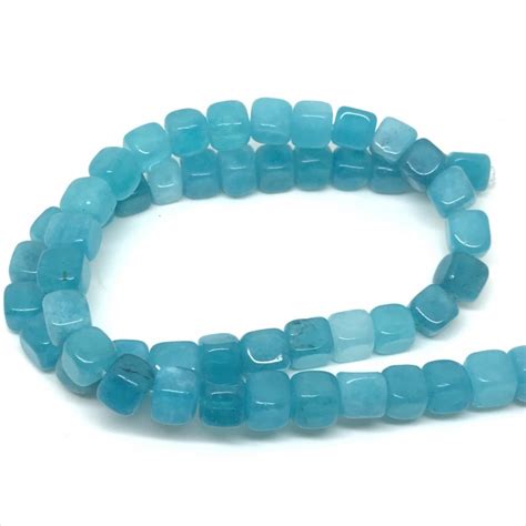 Perles Pierre Naturelle Amazonite Carr Mm Fantasyline