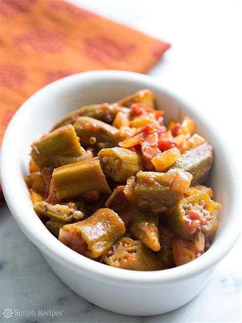 Stewed Okra And Tomatoes Creole Style Recipe