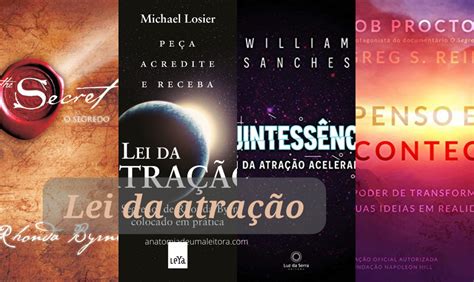 Lei Da Atração 10 Melhores Livros · Anatomia De Uma Leitora