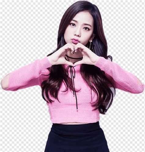 Woman Heart Hand Sign Jisoo BLACKPINK K Pop YG Entertainment Jisoo