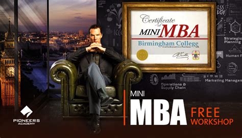 Mini Mba Free Workshop