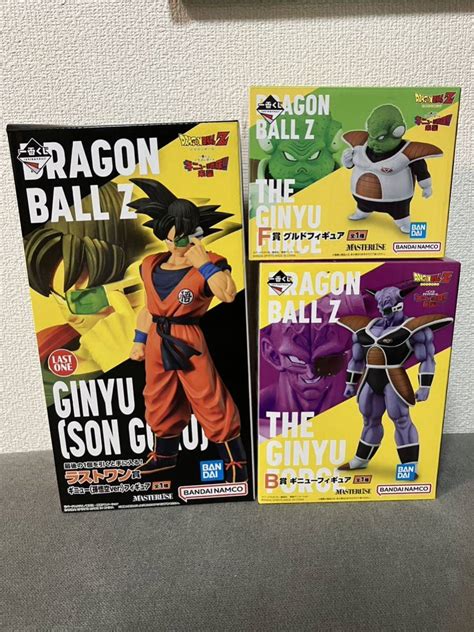 代購代標第一品牌－樂淘letao－ドラゴンボール 一番くじ ギニュー特戦隊 B賞ギニュー F賞 グルド ラストワン賞 3体セット 訳あり画像5