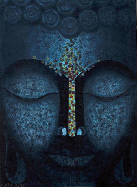 Nirvana Buddha Oil painting by Arati Mishra | Artfinder