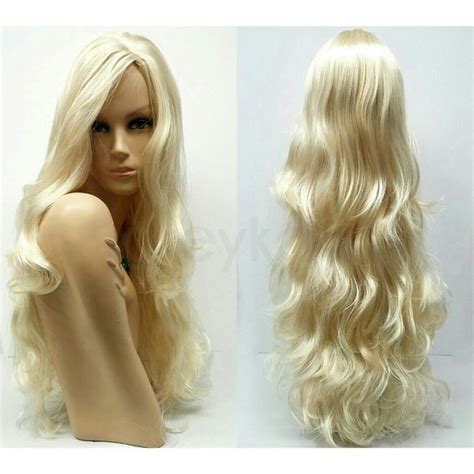 Blonde wig, Blonde color, Long hair styles