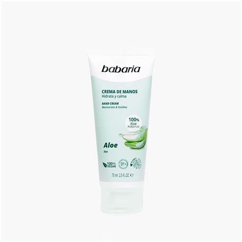 BABARIA Creme Mãos Aloe Vera 75ml